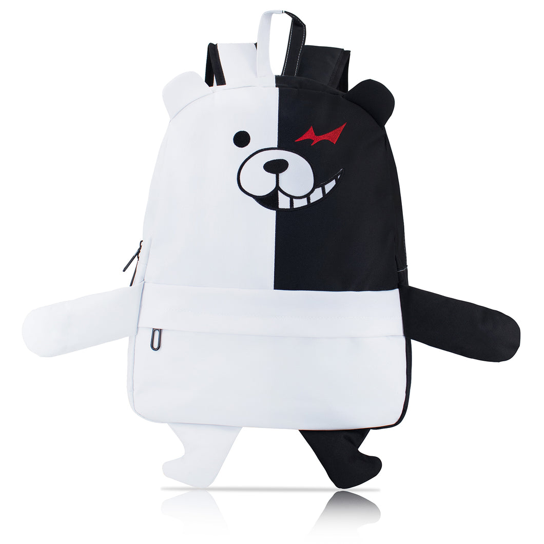 Danganronpa Black White Bear Schoolbag