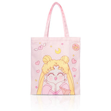 Load image into Gallery viewer, Sailor Moon Canvas Tote Bag
