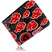 Load image into Gallery viewer, Naruto Wallets Artificial Leather Slim Bi-Fold Wallet
