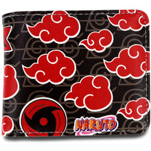 Load image into Gallery viewer, Naruto Wallets Artificial Leather Slim Bi-Fold Wallet
