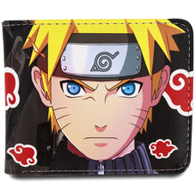 Load image into Gallery viewer, Naruto Akatsuki Red Cloud Uzumaki Wallets
