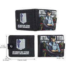 画像をギャラリービューアに読み込む, Attack on Titan Levi Ackerman Wallets
