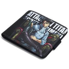 Carregar imagem no visualizador da galeria, Attack on Titan Levi Ackerman Wallets
