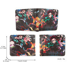 Load image into Gallery viewer, Demon Slayer Kamado Tanjirou Kamado Nezuko Wallet
