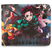 Load image into Gallery viewer, Demon Slayer Kamado Tanjirou Kamado Nezuko Wallet
