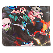 Charger l&#39;image dans la galerie, Demon Slayer Kamado Tanjirou Kamado Nezuko Wallet
