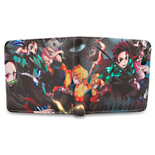 Load image into Gallery viewer, Demon Slayer Kamado Tanjirou Kamado Nezuko Wallet
