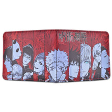 Carregar imagem no visualizador da galeria, Jujutsu Kaisen Itadori Yuji Gojo Satoru Sukuna Wallet
