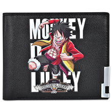 Load image into Gallery viewer, One Piece Monkey D.Luffy Straw Hat Pirates Wallet
