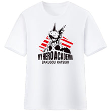 画像をギャラリービューアに読み込む, My Hero Academia Katsuki Bakugo Printed Slim-Fit T-shirt
