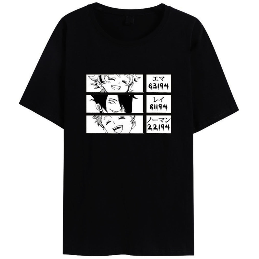 The Promised Neverland 100% Cotton Printed T-Shirt