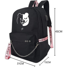 Load image into Gallery viewer, Danganronpa Monokuma Luminous Backpack
