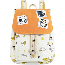 画像をギャラリービューアに読み込む, Neko Atsume Women Backpack
