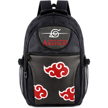 Load image into Gallery viewer, Naruto Akatsuki Red Cloud Anti Leaf Backpack
