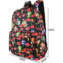 Charger l&#39;image dans la galerie, Naruto Akatsuki Red Cloud Backpack
