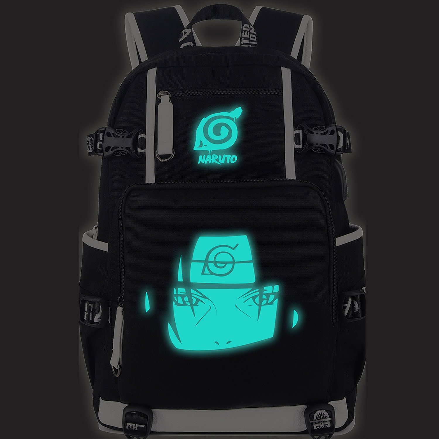 itachi uchiha mini backpack Naruto Uchiha Itachi Luminous Backpack – Roffatide