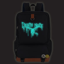 Load image into Gallery viewer, Death Note Luminous Backpack
