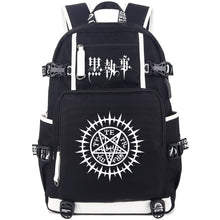 Charger l&#39;image dans la galerie, Black Butler Luminous Backpack
