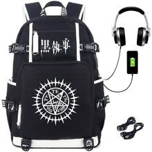 Charger l&#39;image dans la galerie, Black Butler Luminous Backpack
