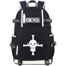 Load image into Gallery viewer, One Piece Whitebeard Pirates Luminous Backpack
