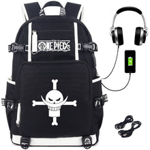 Load image into Gallery viewer, One Piece Whitebeard Pirates Luminous Backpack
