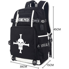 Lade das Bild in den Galerie-Viewer, One Piece Whitebeard Pirates Luminous Backpack
