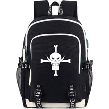 Load image into Gallery viewer, One Piece Whitebeard Pirates Luminous Backpack
