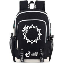 Load image into Gallery viewer, The Seven Deadly Sins Luminous Backpack
