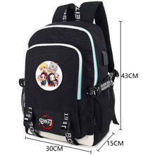 Load image into Gallery viewer, Demon Slayer Printed Backpack
