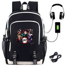 Load image into Gallery viewer, Demon Slayer Printed Backpack
