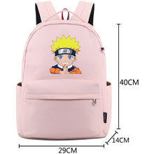 Load image into Gallery viewer, Naruto Printed Backpack
