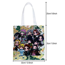 Charger l&#39;image dans la galerie, Demon Slayer Canvas Shoulder Bag
