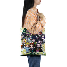 Lade das Bild in den Galerie-Viewer, Demon Slayer Canvas Shoulder Bag
