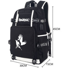 Load image into Gallery viewer, Haikyuu Luminous Laptop Backpack
