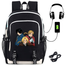 Load image into Gallery viewer, Fullmetal Alchemist Laptop Backpack
