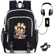 Load image into Gallery viewer, Attack on Titan Backpack
