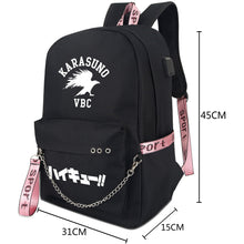 Load image into Gallery viewer, Haikyuu Laptop Luminous Backpack
