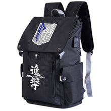 画像をギャラリービューアに読み込む, Attack on Titan Laptop Backpack
