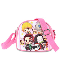 Load image into Gallery viewer, Demon Slayer Artificial leather Crossbody Bag
