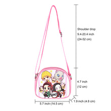 画像をギャラリービューアに読み込む, Demon Slayer Artificial leather Crossbody Bag
