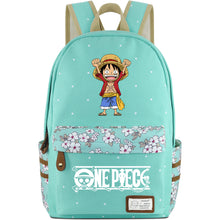 Load image into Gallery viewer, One Piece Luffy Canvas Backpack
