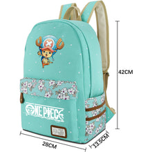 Load image into Gallery viewer, One Piece Luffy Canvas Backpack
