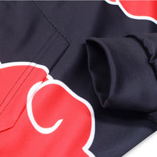 Lade das Bild in den Galerie-Viewer, Naruto Akatsuki Cloud Zip-Up Hoodies
