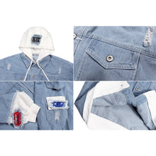 Load image into Gallery viewer, My Hero Academia Shoto Todoroki Denim Jacket
