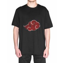 画像をギャラリービューアに読み込む, Naruto Akatsuki Red Cloud T shirt
