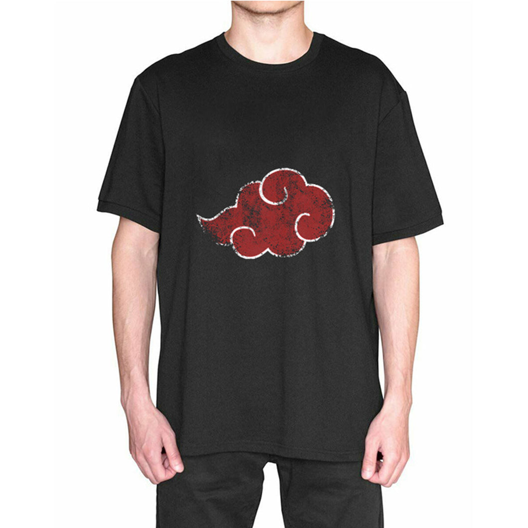 Naruto Akatsuki Red Cloud T shirt