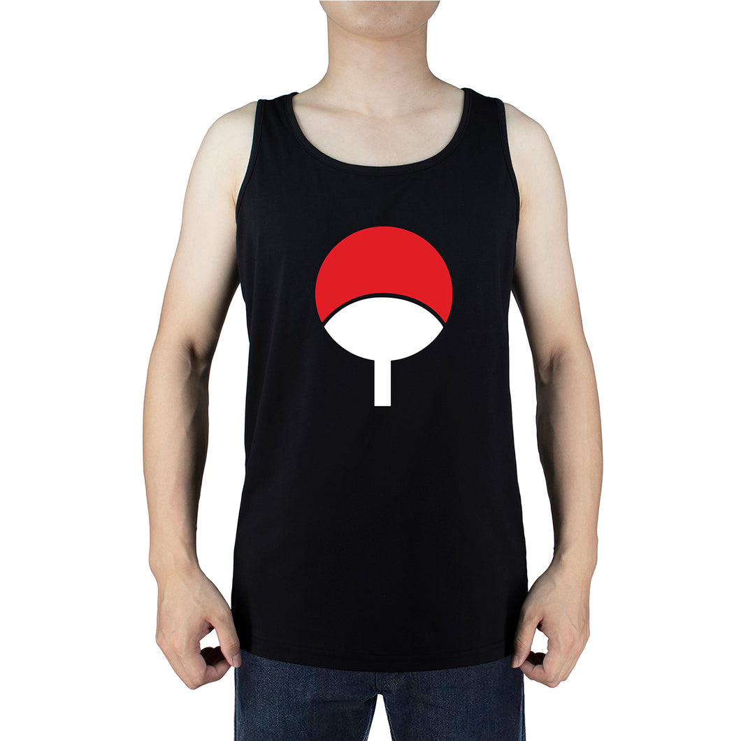 Naruto Uchiha Symbol Tank Tops