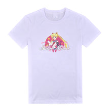 Carregar imagem no visualizador da galeria, Sailor Moon Tsukino Luna Cat Womens T-Shirt
