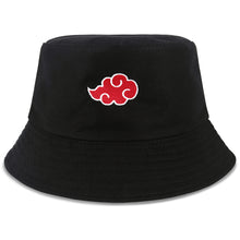 Load image into Gallery viewer, Naruto Akatsuki Red Cloud Bucket Hat
