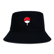 Load image into Gallery viewer, Naruto Uchiha Symbol Bucket Hat
